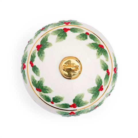 NEW - Spode Christmas Tree - Bauble Cookie Jar - 8"