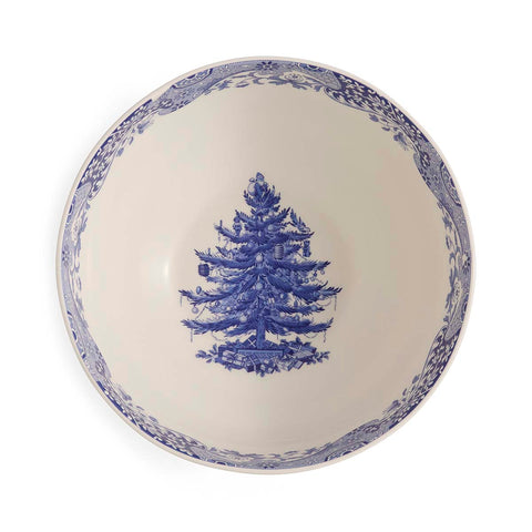 NEW - Spode - Blue Italian Christmas - Large Deep Round Bowl  27cm / 10.5"