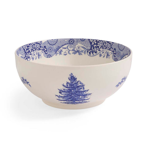 NEW - Spode - Blue Italian Christmas - Large Deep Round Bowl  27cm / 10.5"