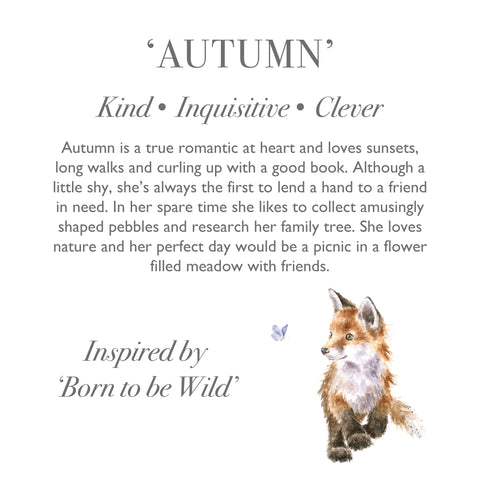 Wrendale - Plush Character Collection  - Autumn Fox