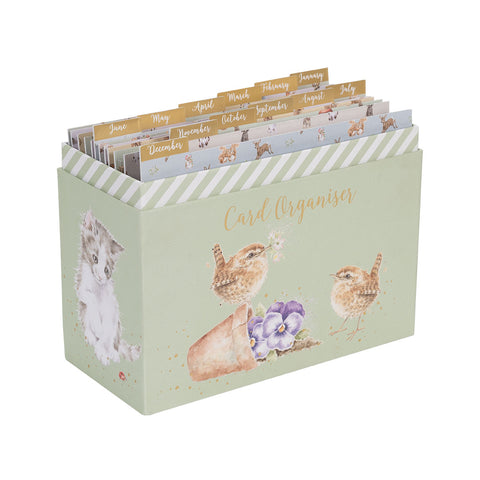 NEW - Wrendale - Birthday Card Organiser