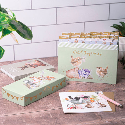 Wrendale - Birthday Card Organiser