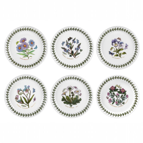 Botanic Garden - Set of 6 Bread Plates - 15cm / 6"