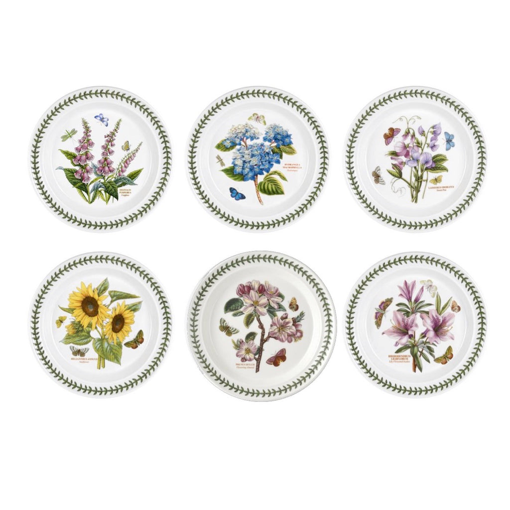 Botanic Garden - Set of 6 Dinner Plates - 26.5cm / 10.5"