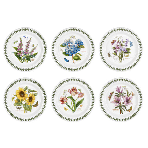 Botanic Garden - Set of 6 Dinner Plates - 26.5cm / 10.5"
