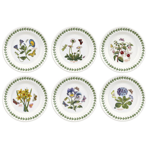 Botanic Garden - Set of 6 Side Plates - 16.5cm / 6.5" - NEW SIZE