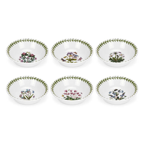 Botanic Garden - Set of 6 Mini Deep Bowls - 13cm / 5"