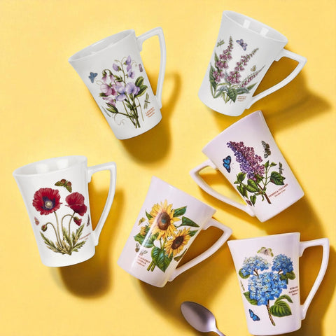 Botanic Garden - Set of 6 Mugs - 280ml - Mandarin Shape