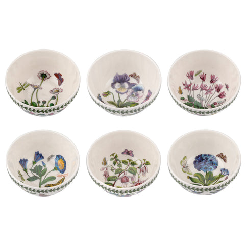 Botanic Garden - Set of 6 Stacking Bowls - 14cm / 5.5"