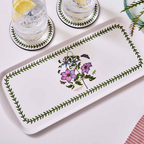 Botanic Garden - Melamine Sandwich Tray - Clematis