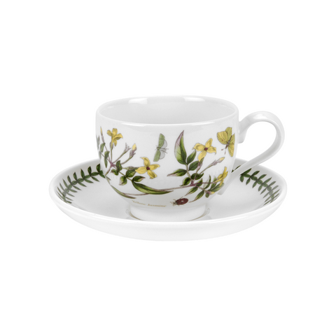 Botanic Garden Tea Cup & Saucer ( T ) Traditional Shape