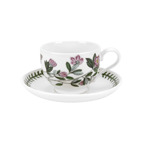 Botanic Garden Tea Cup & Saucer ( T ) Traditional Shape