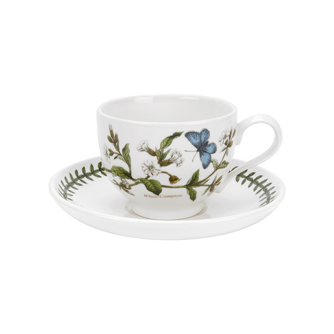 Botanic Garden Tea Cup & Saucer ( T ) Traditional Shape