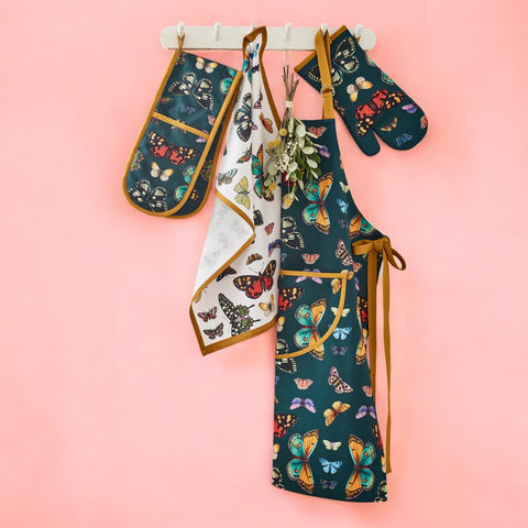 Botanic Garden Harmony - Cotton Apron with Pocket