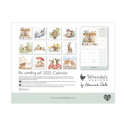 NEW - Wrendale - Landscape Calendar - 2025