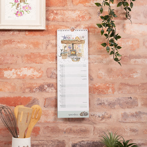 Wrendale - Feline Friends - Slim Calendar - 2025