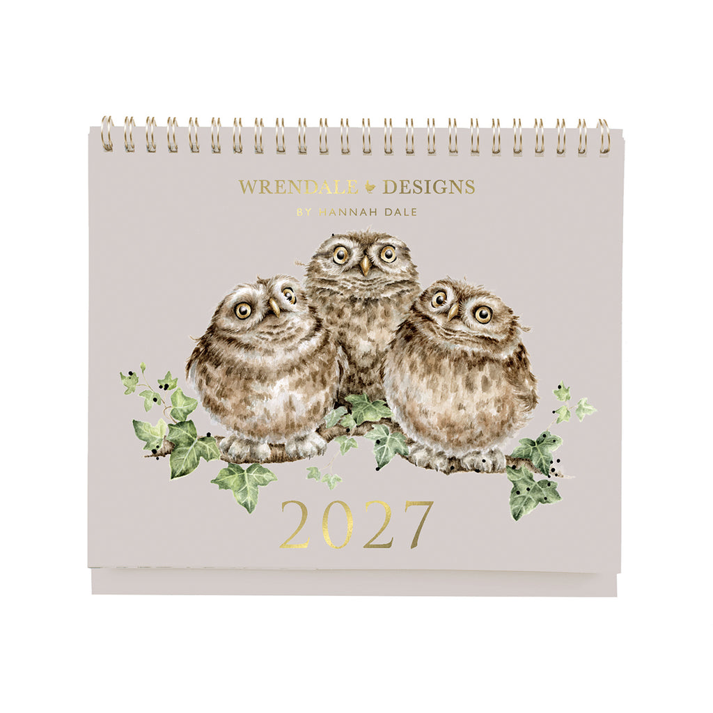 NEW - Wrendale - Desk Calendar - 2027