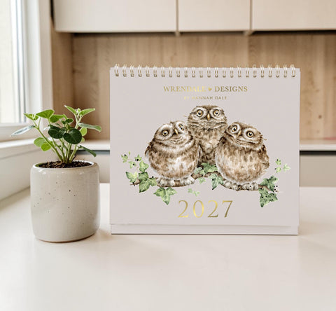 NEW - Wrendale - Desk Calendar - 2027