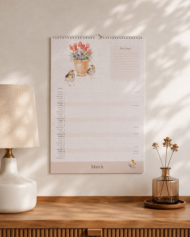 NEW - Wrendale - Family Organiser Calendar - 2027