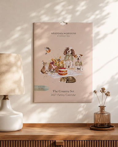 NEW - Wrendale - Family Organiser Calendar - 2027