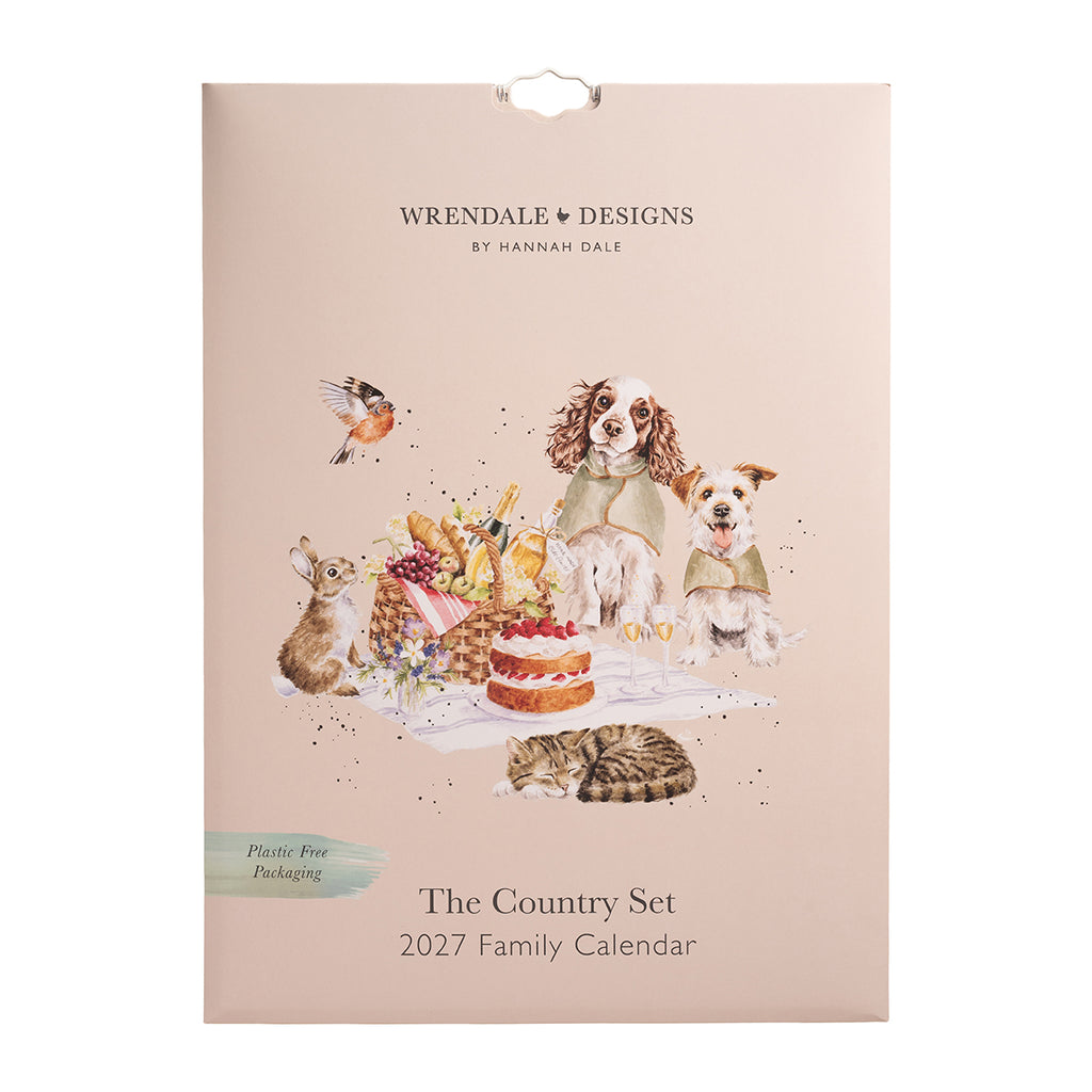 NEW - Wrendale - Family Organiser Calendar - 2027