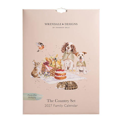 NEW - Wrendale - Family Organiser Calendar - 2027