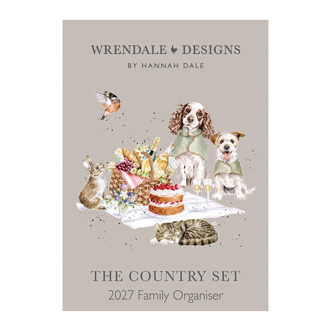 NEW - Wrendale - Family Organiser Calendar - 2027