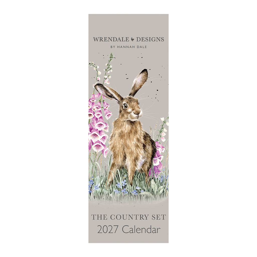 NEW - Wrendale - The Country Set - Slim Calendar - 2027
