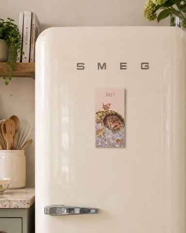 NEW - Wrendale - Magnetic Small Slim Calendar - 2027