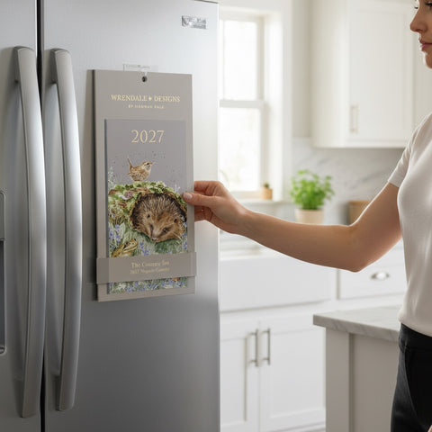 NEW - Wrendale - Magnetic Slim Calendar - 2027