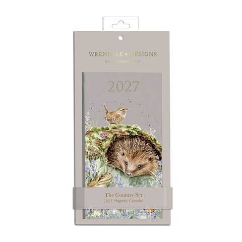 NEW - Wrendale - Magnetic Slim Calendar - 2027