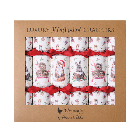 Wrendale - Christmas - Luxury Crackers - Box of 6