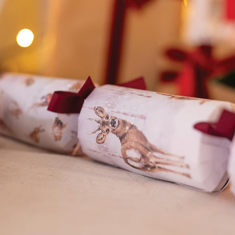 Wrendale - Christmas - Box of 6 Luxury Crackers - Woodland Wonderland
