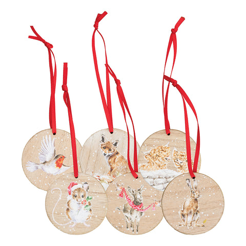 Wrendale - Christmas - Box of 6 Luxury Crackers - Woodland Wonderland