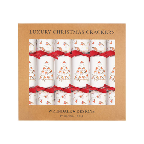 Wrendale - Christmas - Box of 6 Luxury Crackers - Season's Tweetings