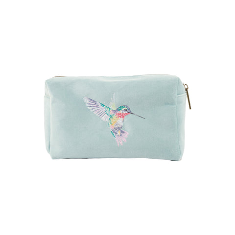 NEW - Wrendale - Embroidered Make Up Bag