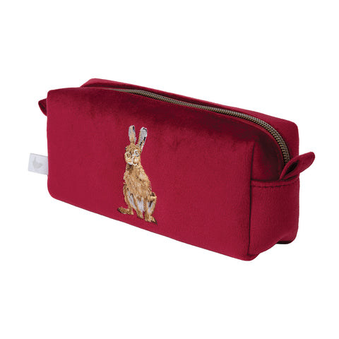 Wrendale - Embroidered Make Up Brush Bags