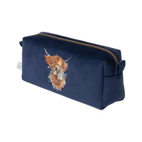 Wrendale - Embroidered Make Up Brush Bags