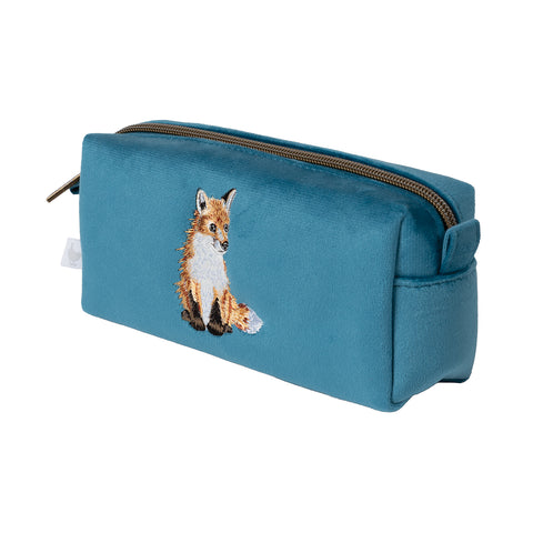 Wrendale - Embroidered Make Up Brush Bags