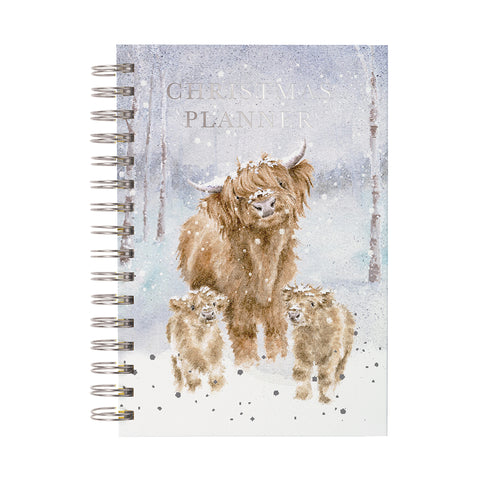 Wrendale - Christmas - Planner Book - A Highland Christmas Cows
