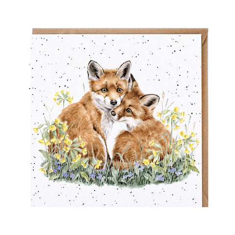 NEW - Wrendale - Wild Garden Collection - Greeting Card - Growing Wild Together