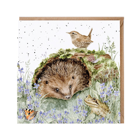 NEW - Wrendale - Wild Garden Collection - Greeting Card - The Wild Patch