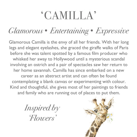 Wrendale - Plush Character Collection  - Camilla Giraffe