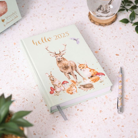 NEW - Wrendale -  A5 Desk Diary - 2025