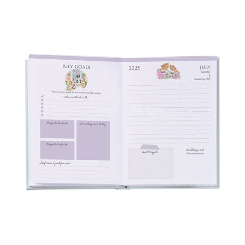 NEW - Wrendale -  A5 Desk Diary - 2025 - ORDER NOW FOR JUNE DELIVERY