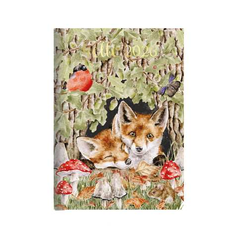 Wrendale -  A5 Desk Diary - 2026