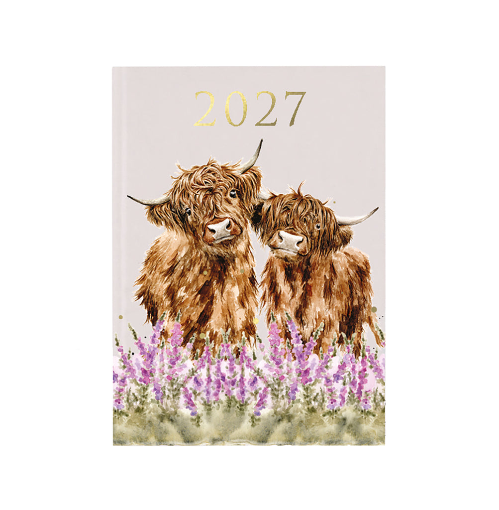 NEW - Wrendale -  A5 Desk Diary - 2027