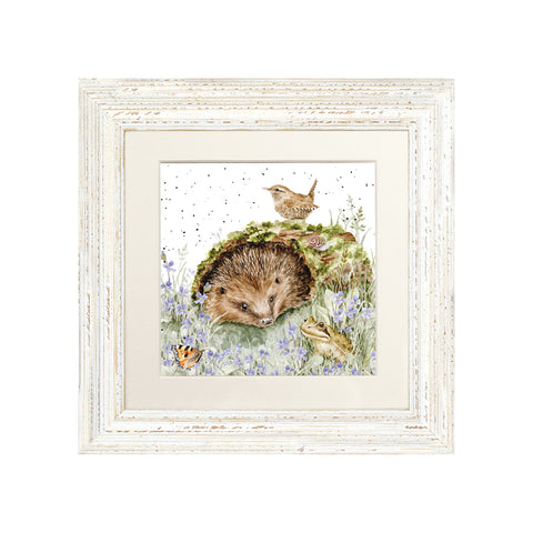 NEW - Wrendale - Wild Garden Collection - Framed Greeting Card - The Wild Patch