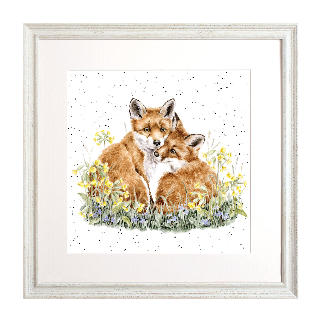 NEW - Wrendale - Wild Garden Collection - Framed Print - Growing Wild Together