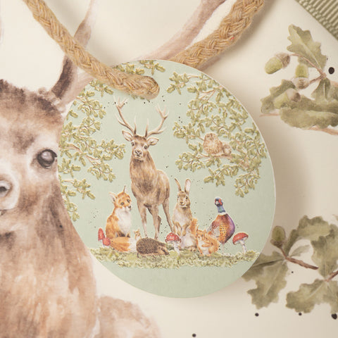 NEW - Wrendale - Gift Bag - Large - The Woodland Clearing